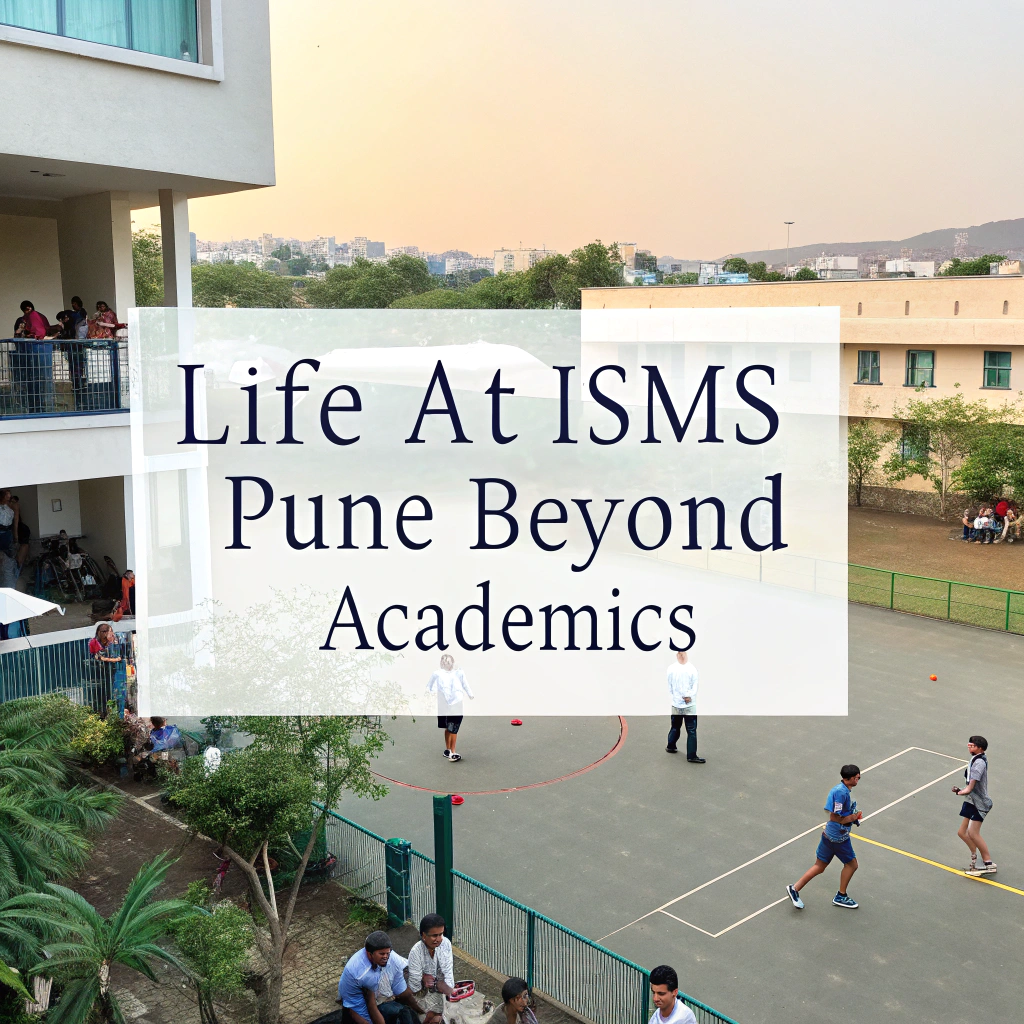 Life at ISMS PUNE Beyond Academics